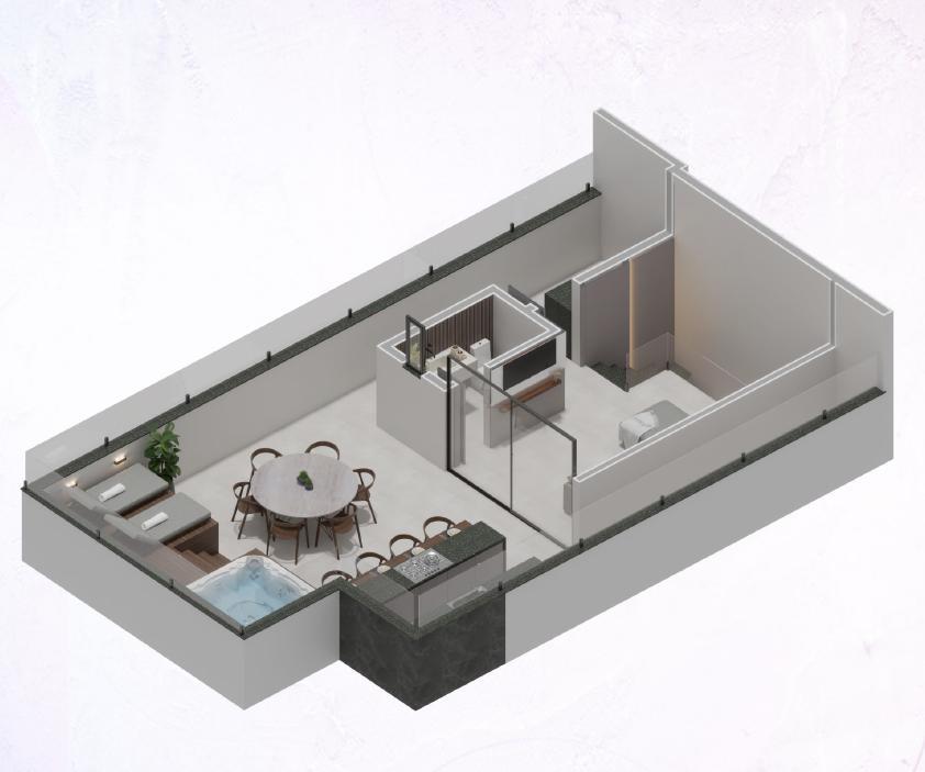 Cobertura, Barroca, 2 Quartos, 2 Vagas, 2 Suítes