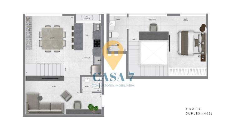 Apartamento, Carmo, 2 Quartos, 0 Vaga, 2 Suítes
