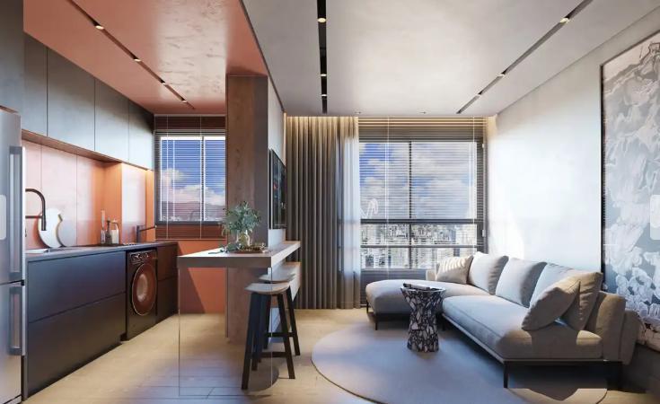 Apartamento, Santa Efigênia, 2 Quartos, 0 Vaga, 2 Suítes