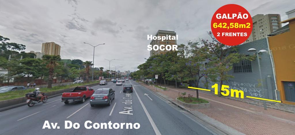 Galpão, Barro Preto, 0 Quarto, 9 Vagas