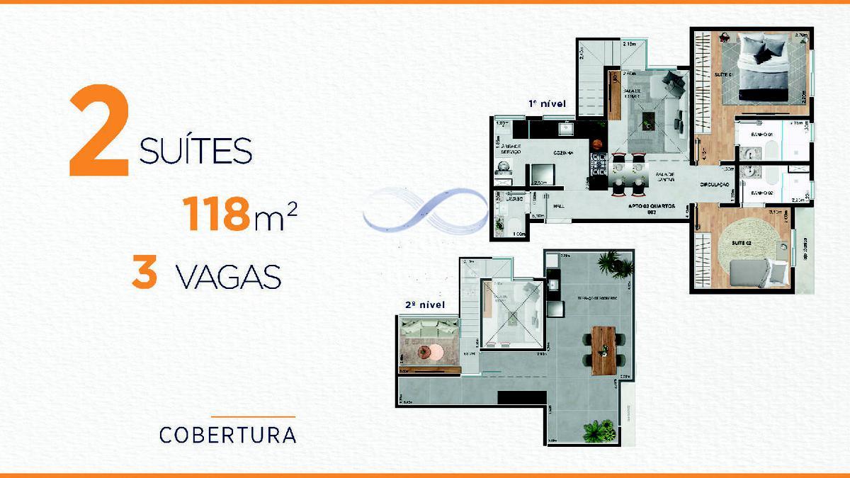Apartamento, Grajaú, 2 Quartos