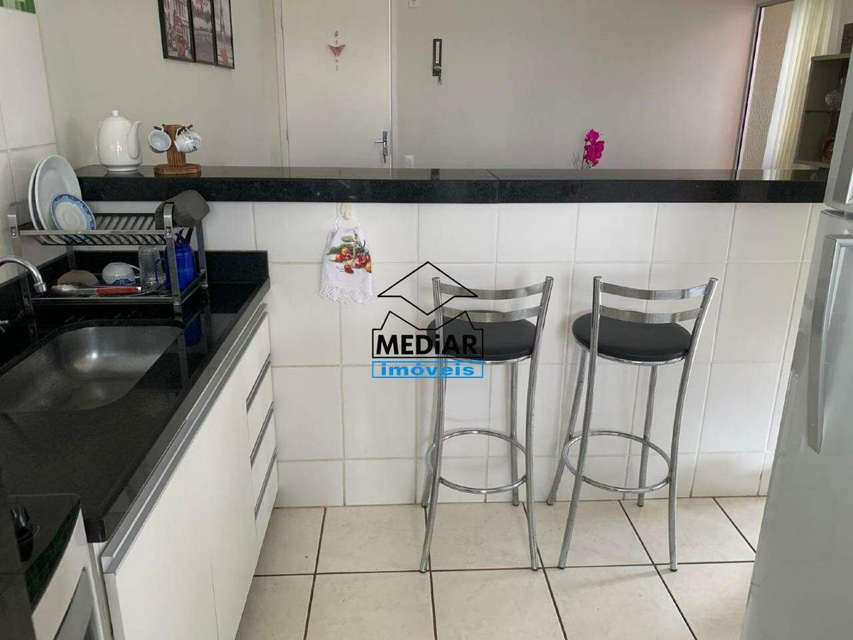 Apartamento, Acaiaca, 2 Quartos, 1 Vaga