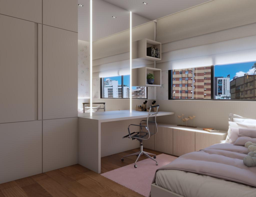 Apartamento, Sion, 4 Quartos, 3 Vagas, 2 Suítes