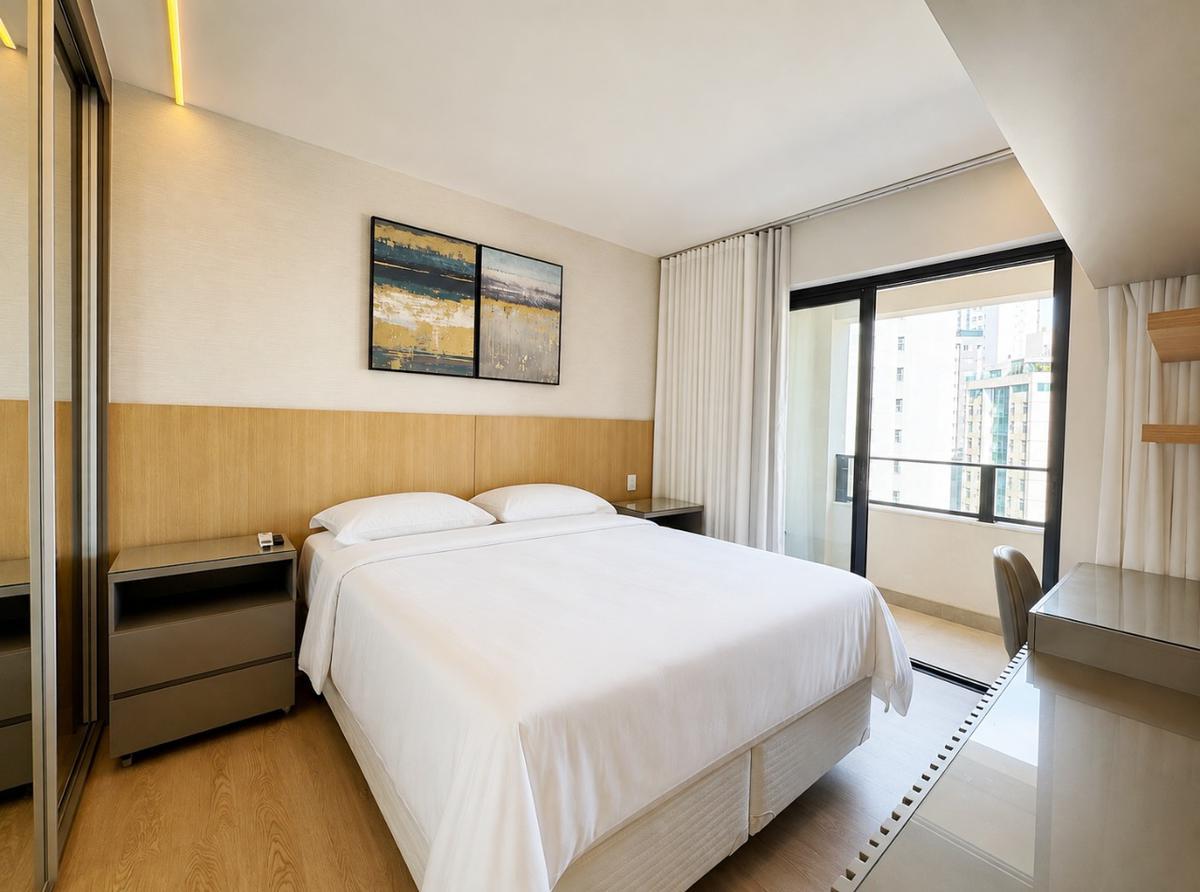 Apartamento, Santo Agostinho, 1 Quarto, 1 Vaga, 1 Suíte
