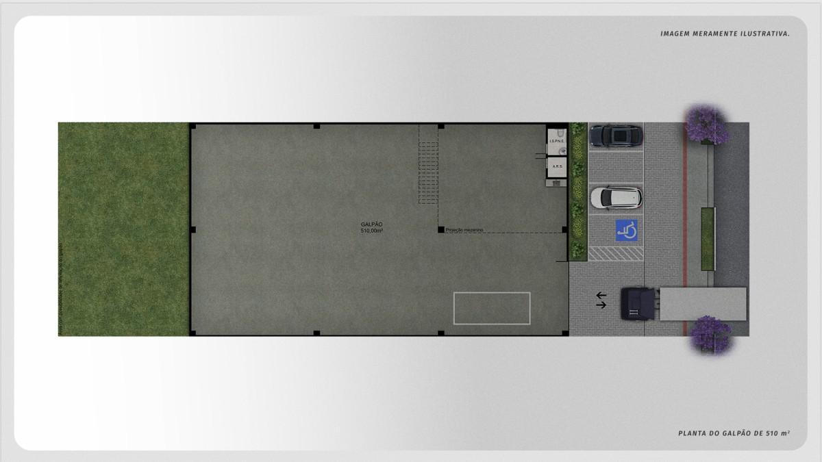 Galpão, Arquipélago Verde, 0 Quarto, 0 Vaga