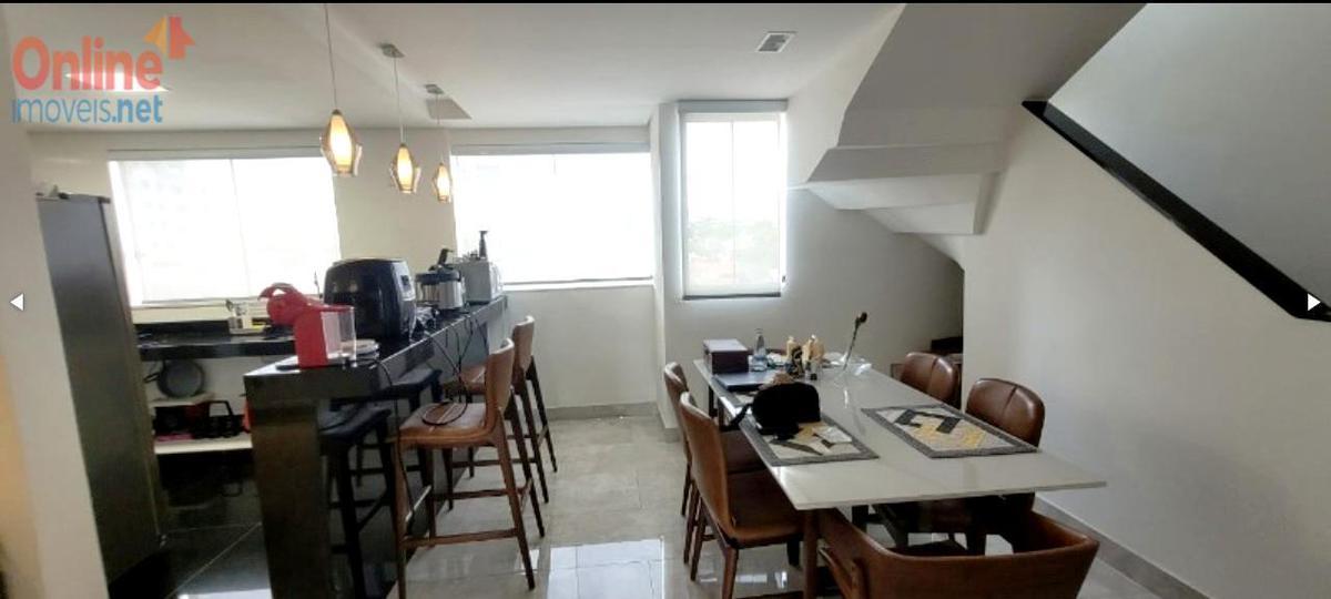 Cobertura, Caiçaras, 3 Quartos, 0 Vaga, 1 Suíte