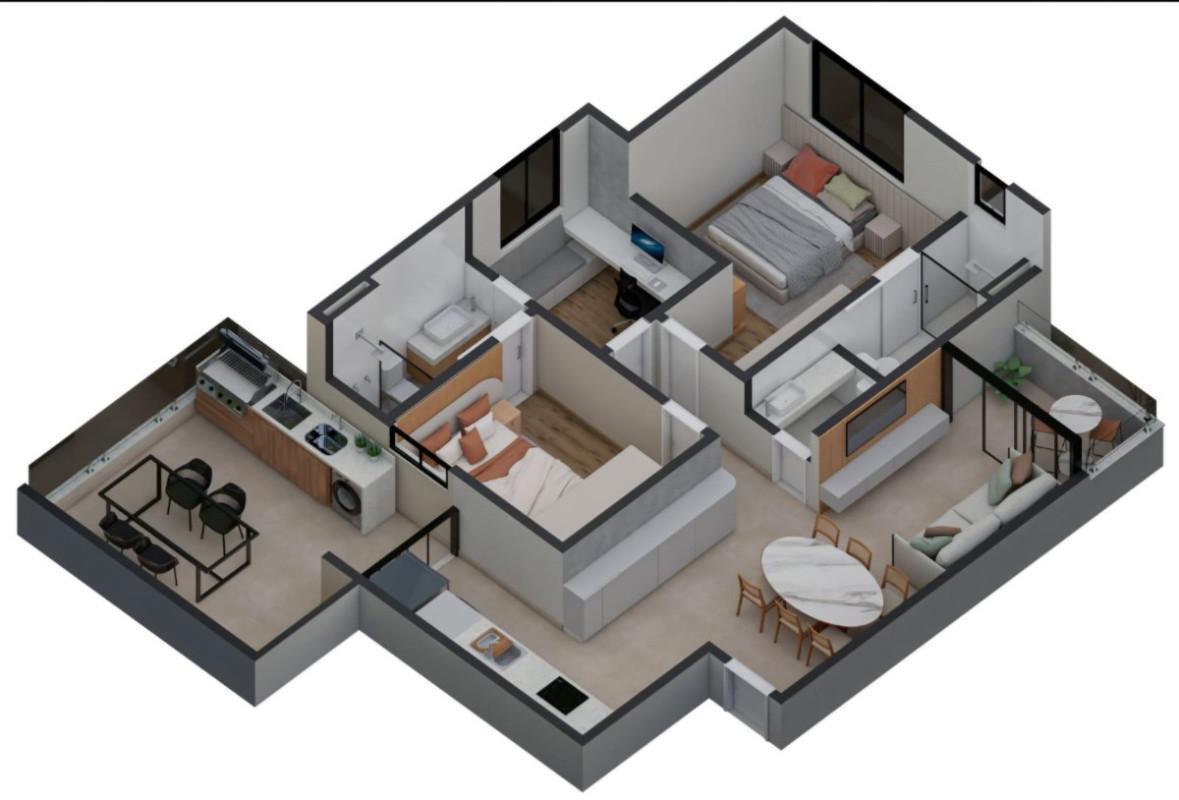 Apartamento, Prado, 2 Quartos, 2 Vagas, 1 Suíte