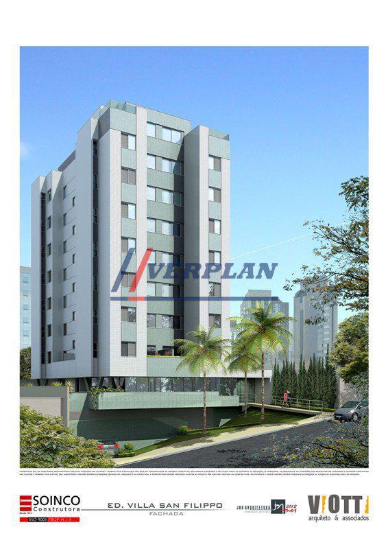 Cobertura, Gutierrez, 2 Quartos, 2 Vagas, 1 Suíte