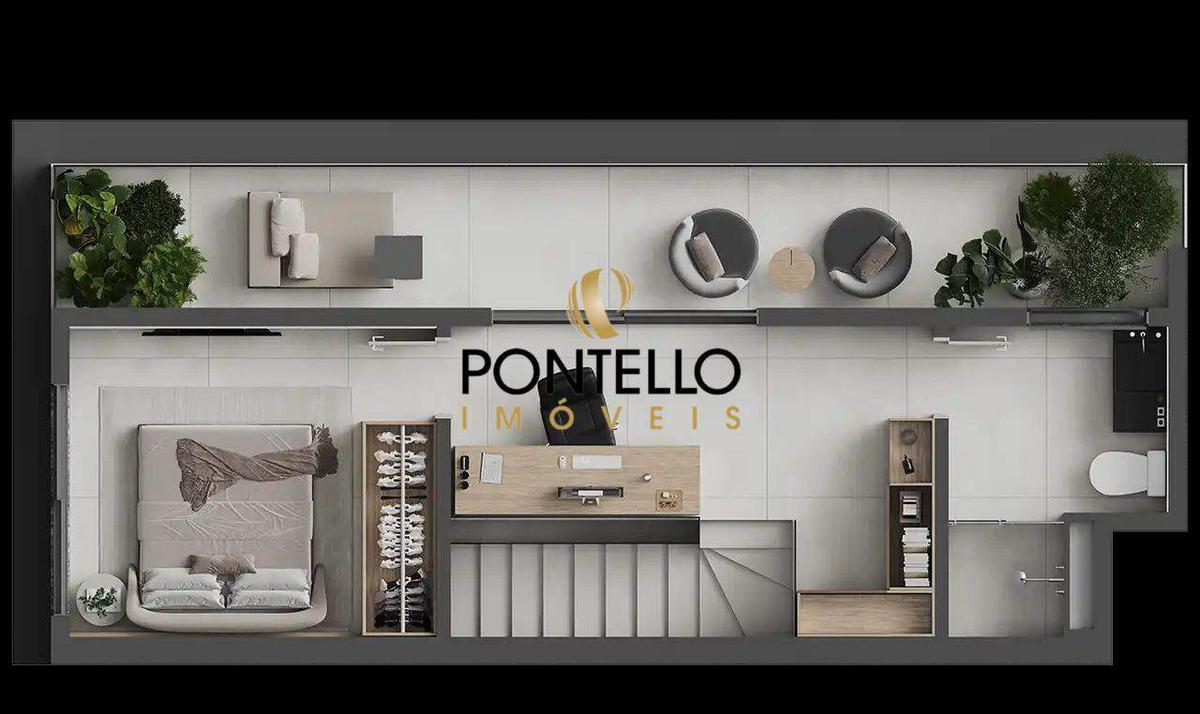 Apartamento, Centro, 1 Quarto, 0 Vaga