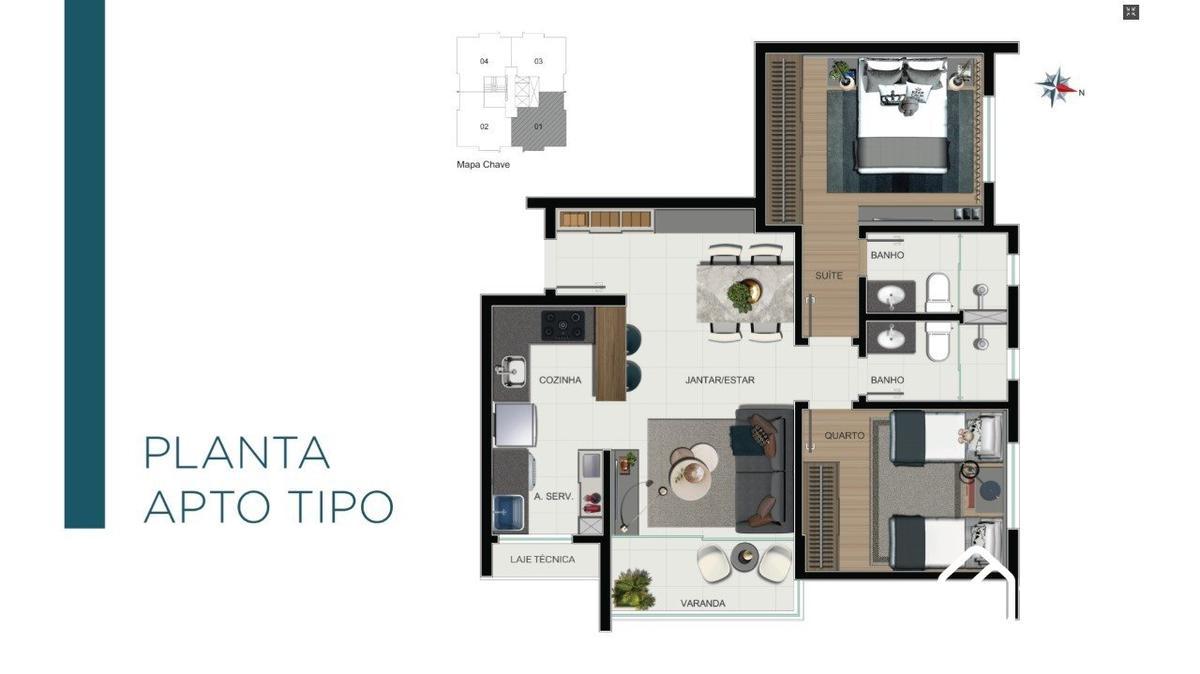 Apartamento, Nova Suíssa, 2 Quartos, 2 Vagas, 1 Suíte
