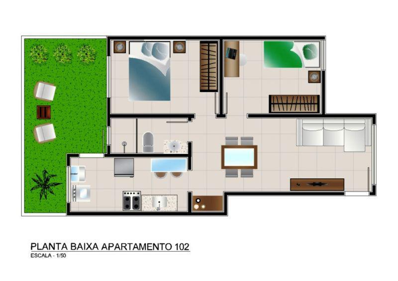 Apartamento, Jardim Vitória, 2 Quartos, 2 Vagas, 0 Suíte