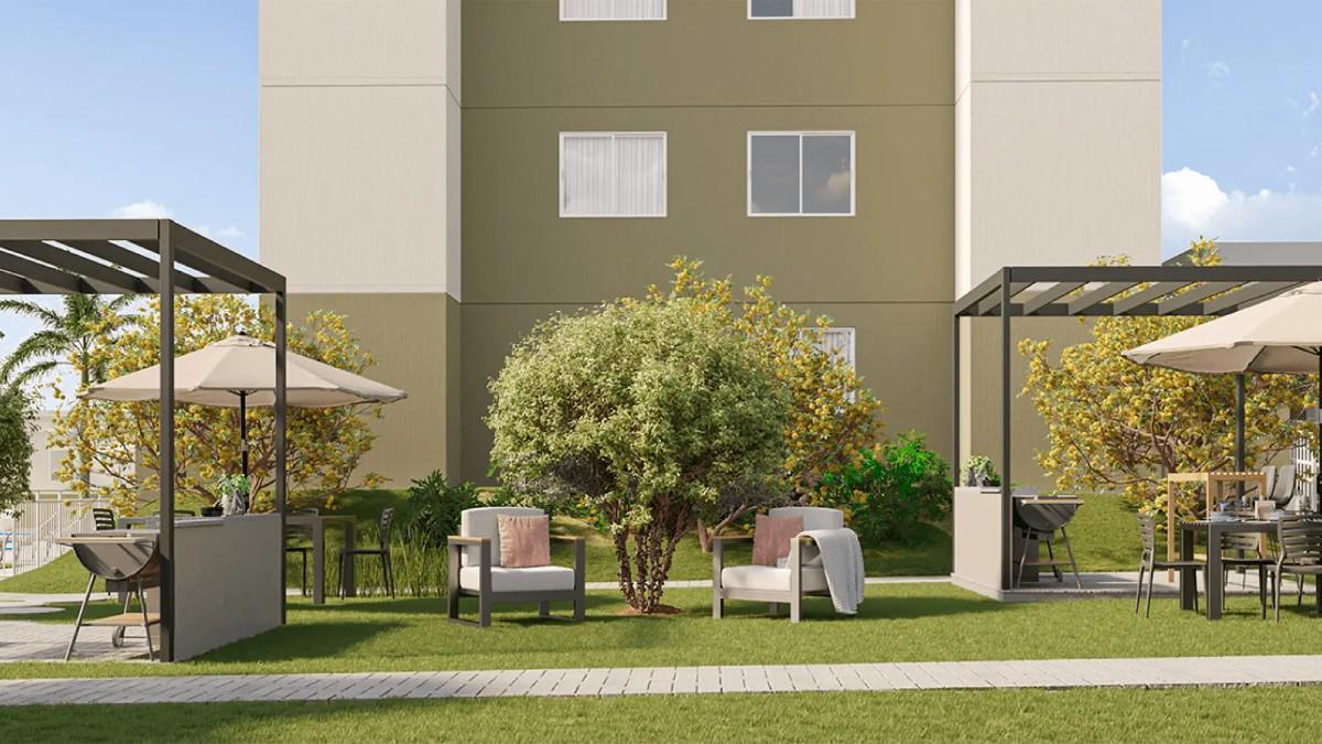 Apartamento, Jardim Riacho das Pedras, 2 Quartos, 1 Vaga, 1 Suíte