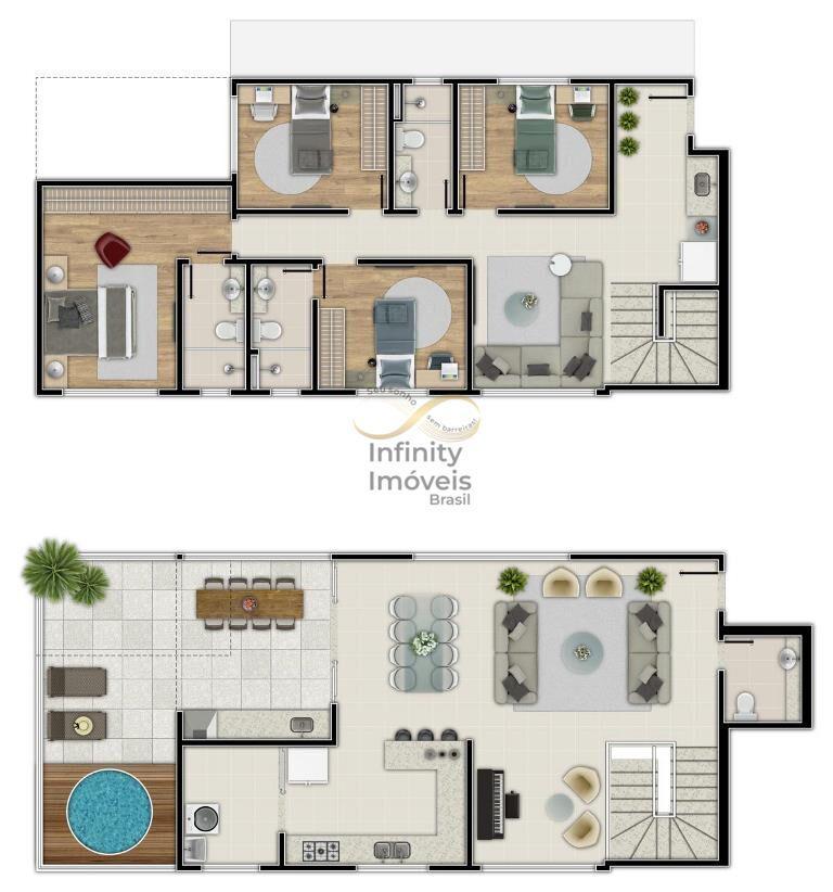 Apartamento, Nova Suíssa, 3 Quartos