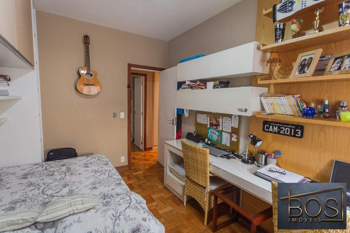Apartamento, Lourdes, 3 Quartos, 1 Vaga, 1 Suíte