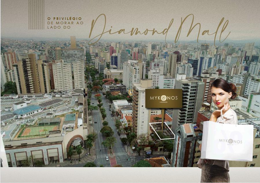 Apartamento, Lourdes, 2 Quartos, 2 Vagas, 1 Suíte