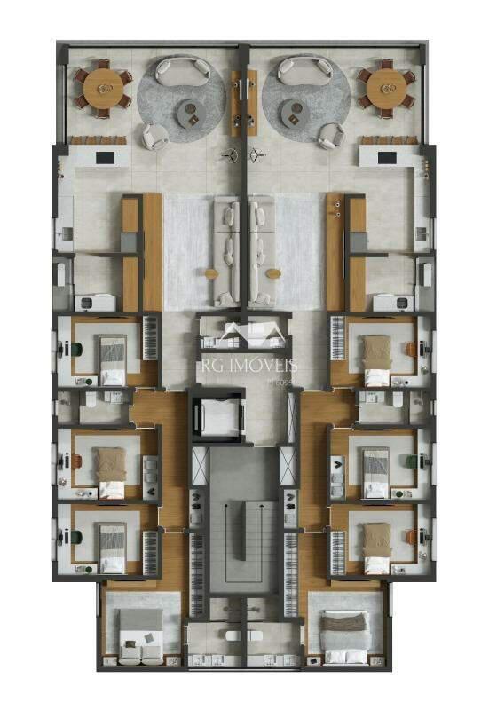 Cobertura, Barreiro, 4 Quartos, 4 Vagas, 1 Suíte