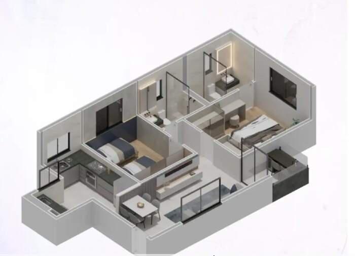 Apartamento, Barroca, 2 Quartos, 1 Vaga, 1 Suíte