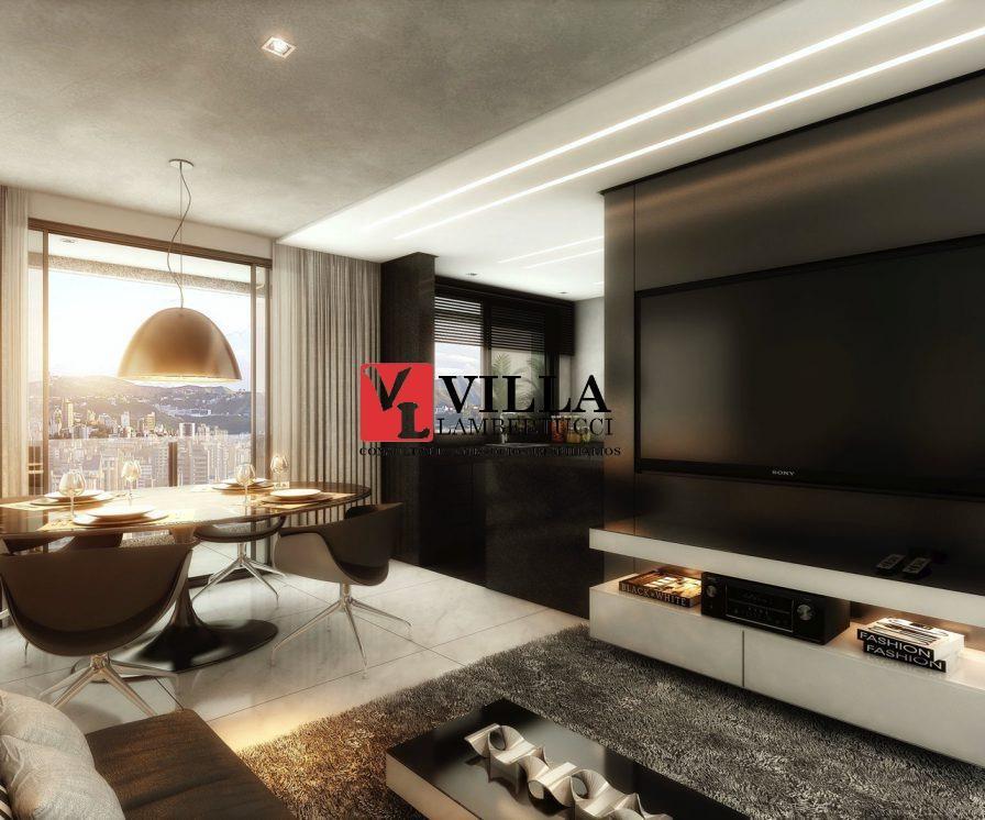 Apartamento, Lourdes, 3 Quartos, 2 Vagas, 1 Suíte