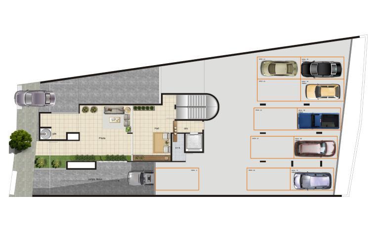 Apartamento, Havaí, 3 Quartos, 0 Vaga, 1 Suíte