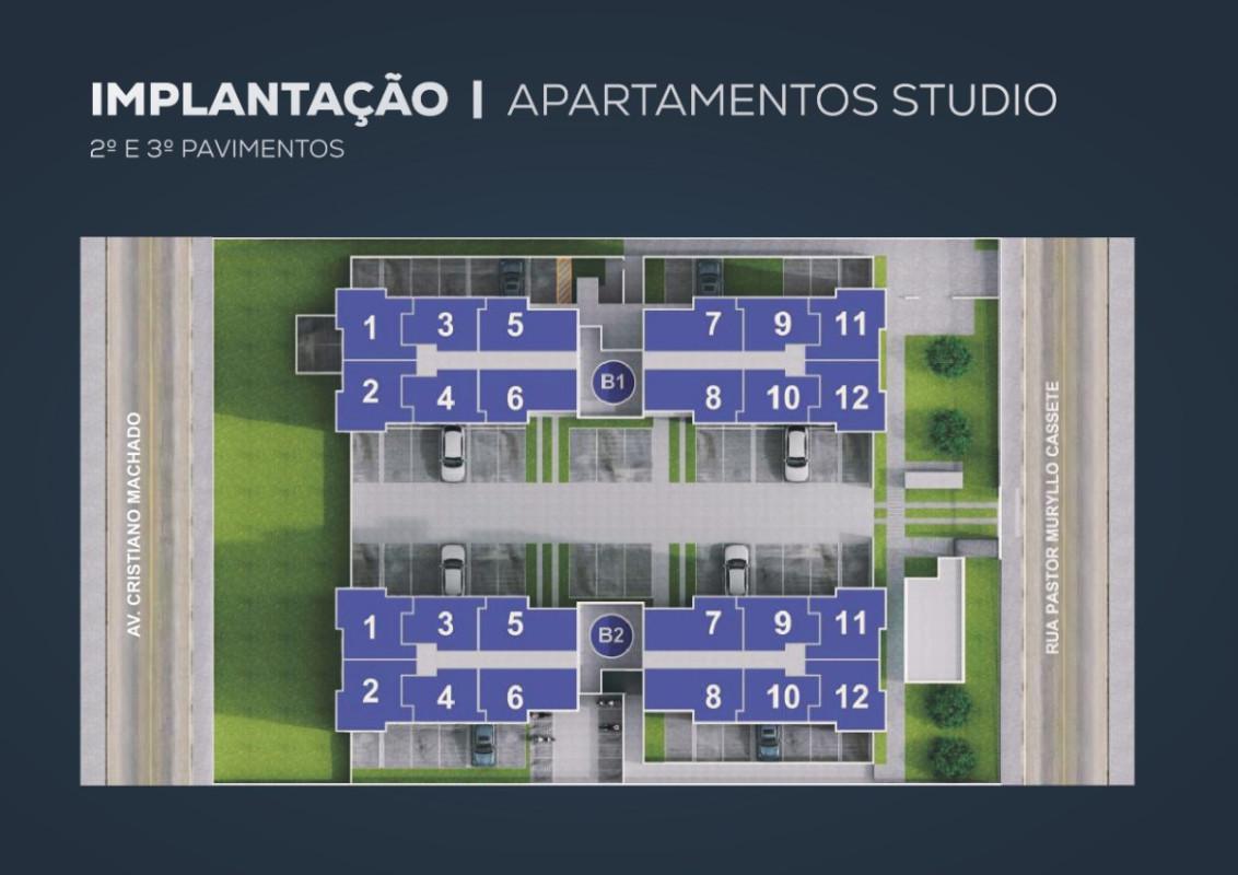 Cobertura, São Bernardo, 2 Quartos, 1 Vaga