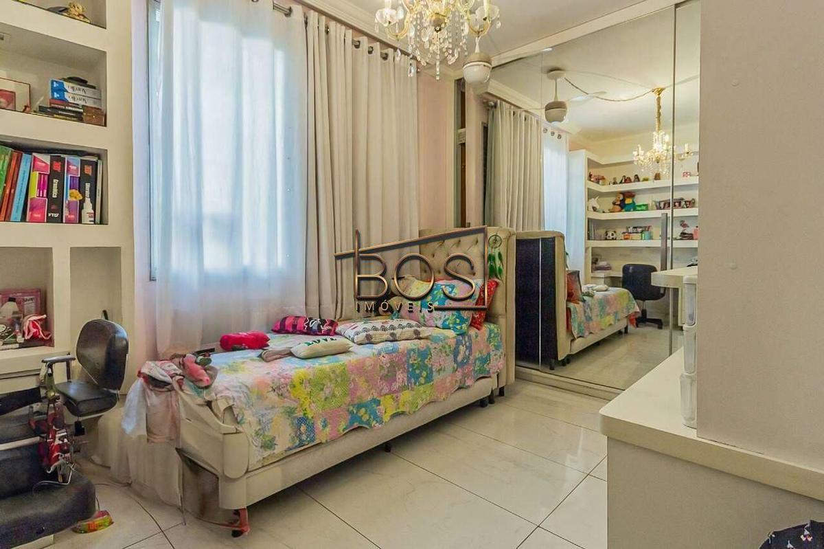 Apartamento, Funcionários, 4 Quartos, 2 Vagas, 2 Suítes
