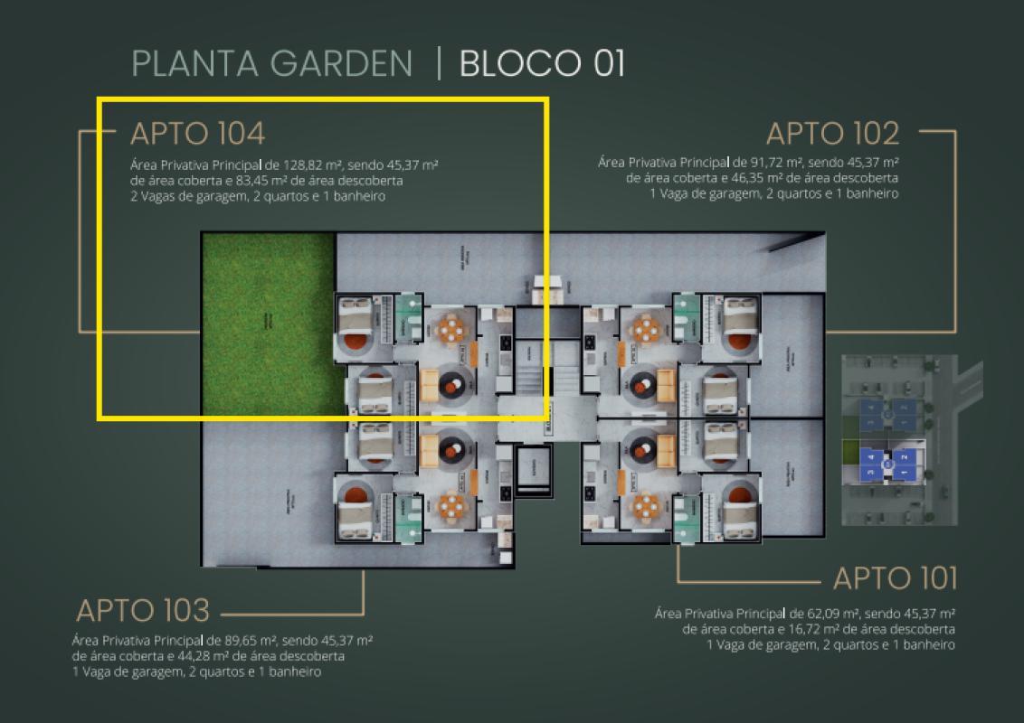 Apartamento, Minaslândia (p Maio), 2 Quartos, 2 Vagas