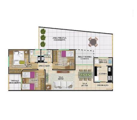 Apartamento, Cabral, 3 Quartos, 2 Vagas, 1 Suíte