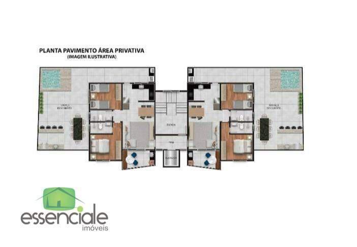 Apartamento, Centro, 2 Quartos, 2 Vagas, 1 Suíte