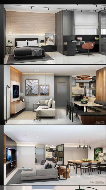 Apartamento, Santo Agostinho, 2 Quartos, 2 Vagas, 2 Suítes