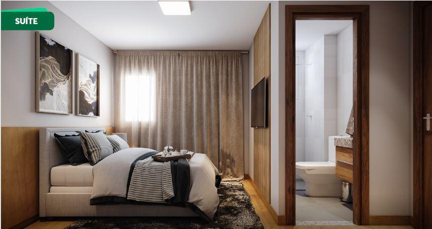 Apartamento, Havaí, 2 Quartos, 1 Vaga