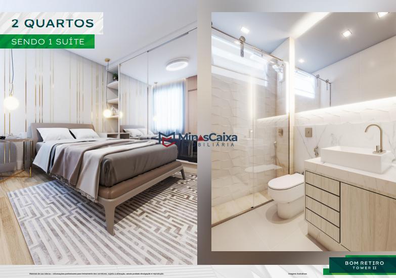 Apartamento, Bom Retiro, 2 Quartos, 1 Vaga, 1 Suíte