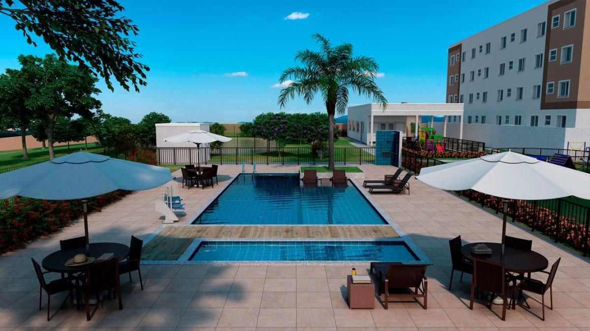 Apartamento, Praia, 2 Quartos, 1 Vaga