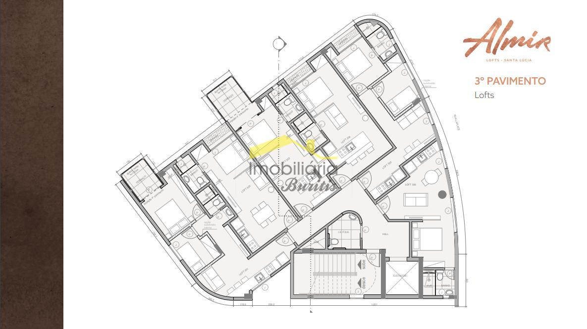 Cobertura, Santa Lúcia, 1 Quarto, 1 Vaga, 1 Suíte