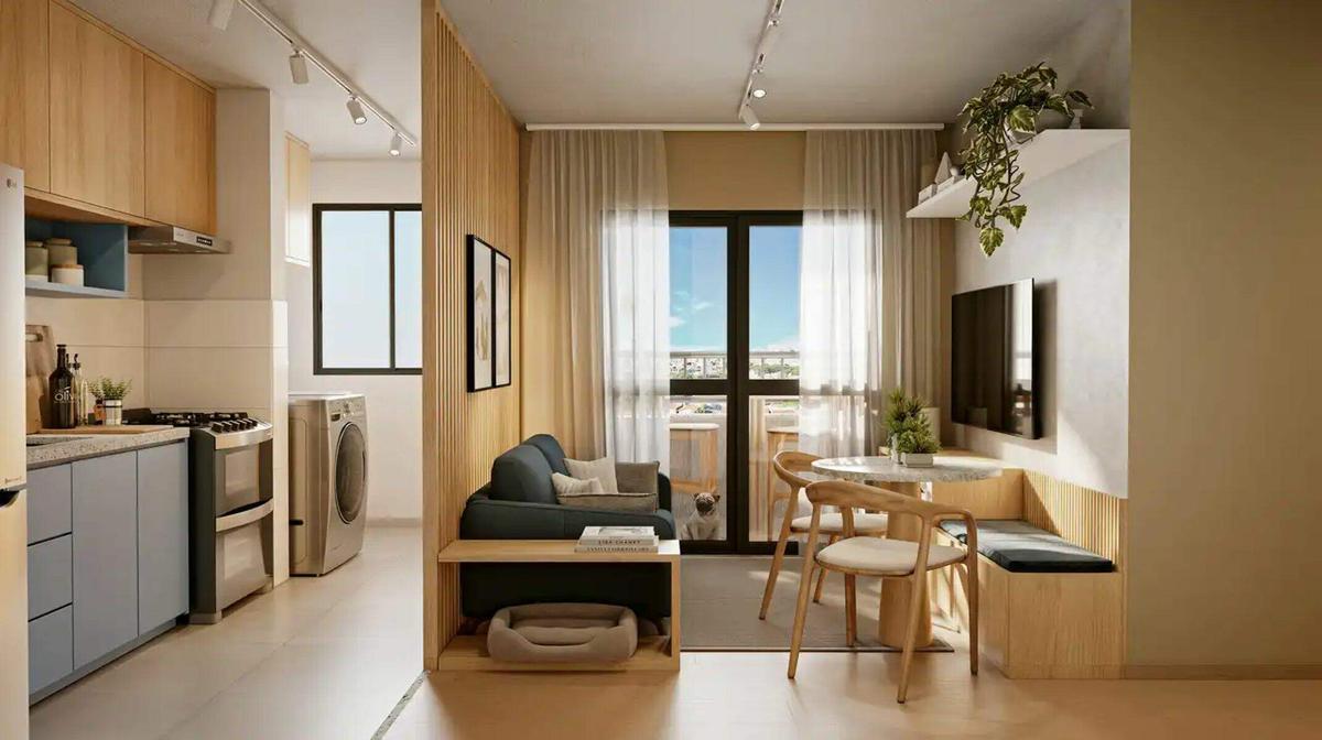 Apartamento, Alípio de Melo, 2 Quartos, 0 Vaga