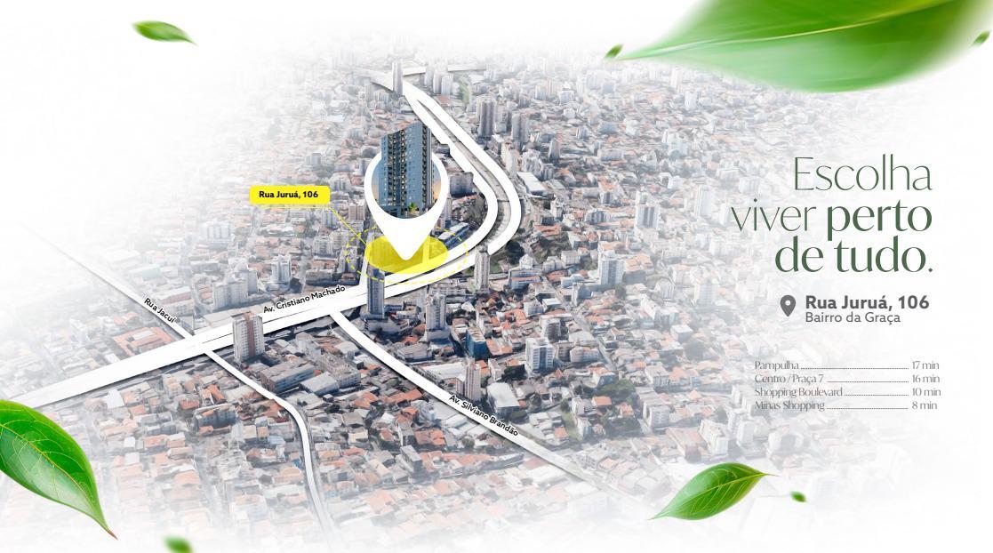 Apartamento, Graça, 3 Quartos, 2 Vagas, 1 Suíte