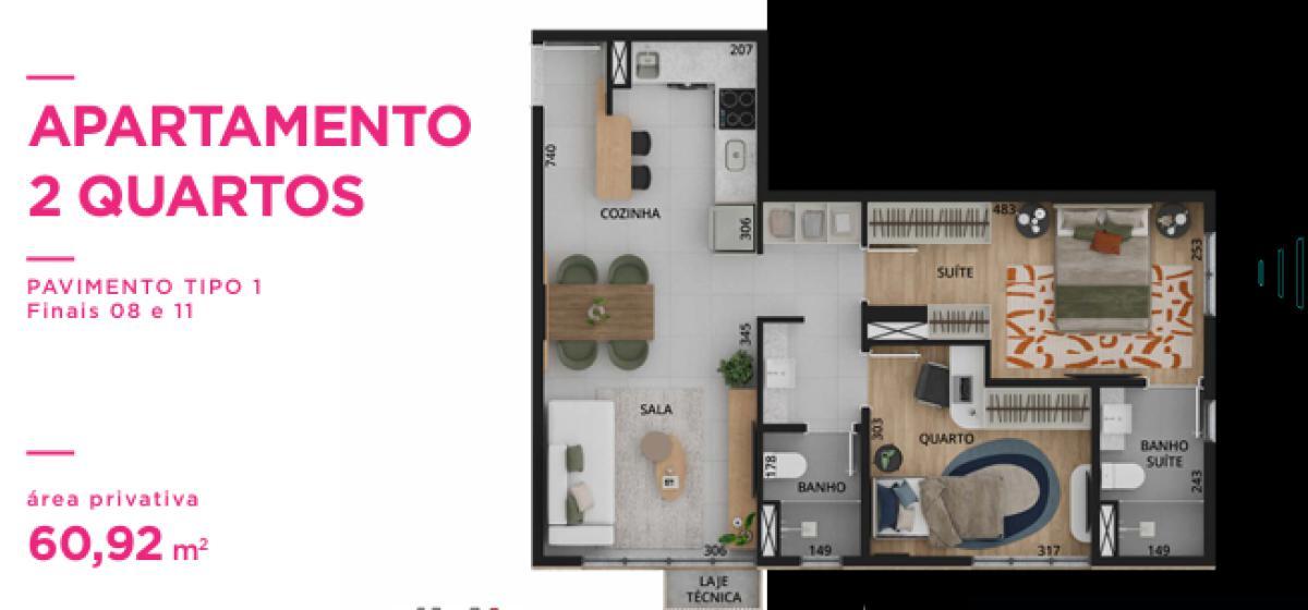 Apartamento, Boa Viagem, 2 Quartos, 2 Vagas, 2 Suítes