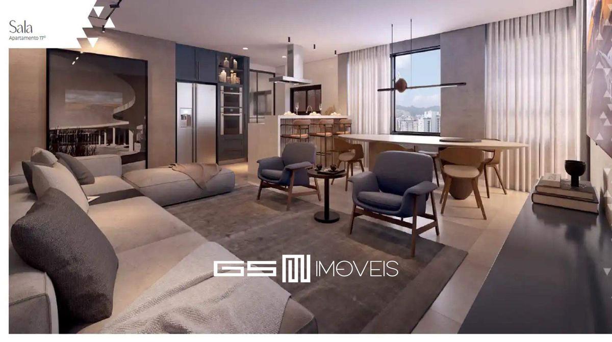 Apartamento, Santo Agostinho, 4 Quartos, 3 Vagas, 4 Suítes