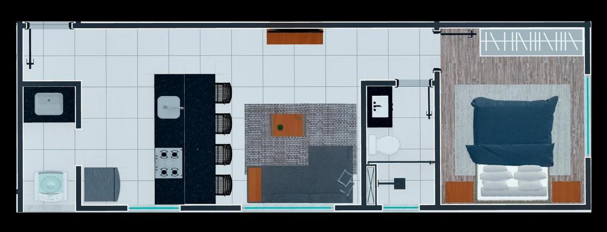 Apartamento, Barro Preto, 1 Quarto, 1 Vaga, 1 Suíte