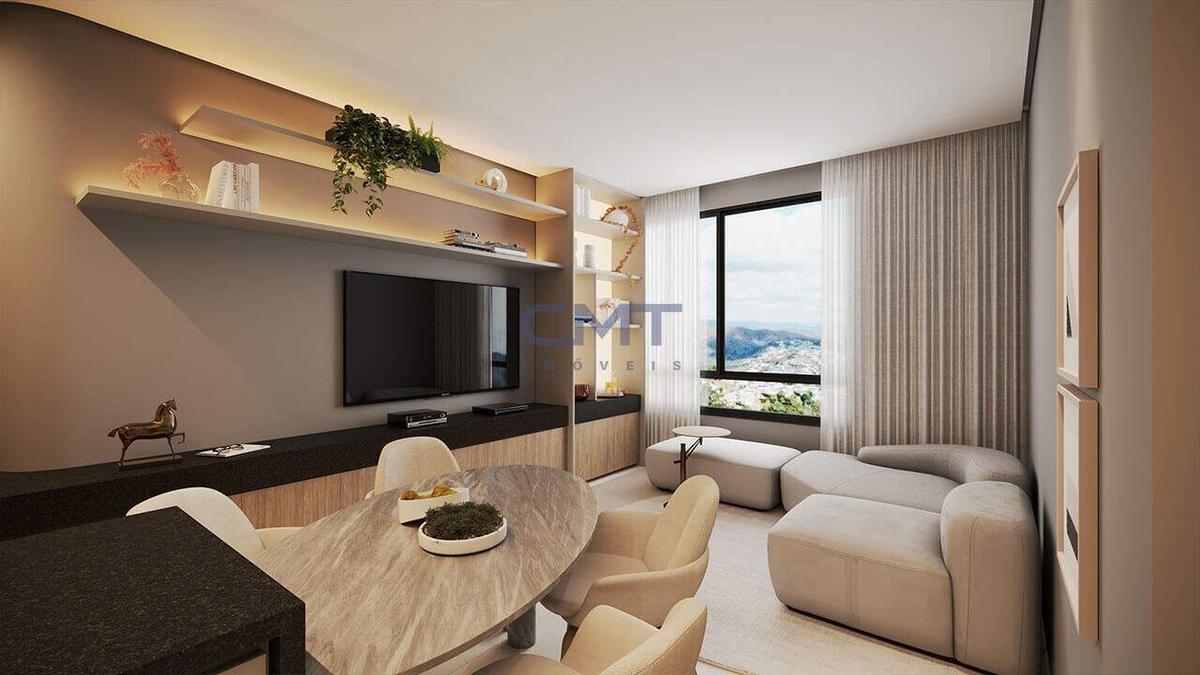 Apartamento, Lourdes, 2 Quartos, 1 Vaga