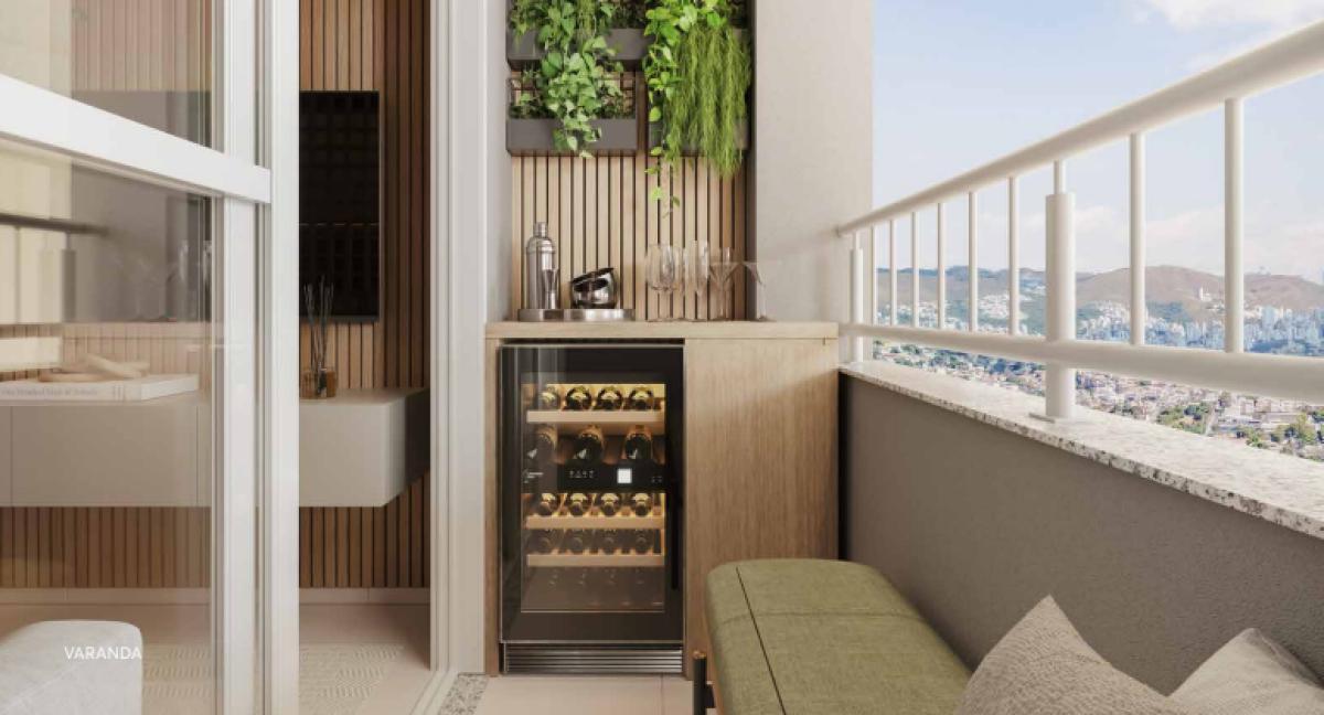 Apartamento, Estrela do Oriente, 2 Quartos, 1 Vaga