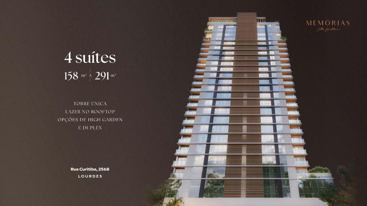 Apartamento, Lourdes, 4 Quartos, 3 Vagas, 2 Suítes
