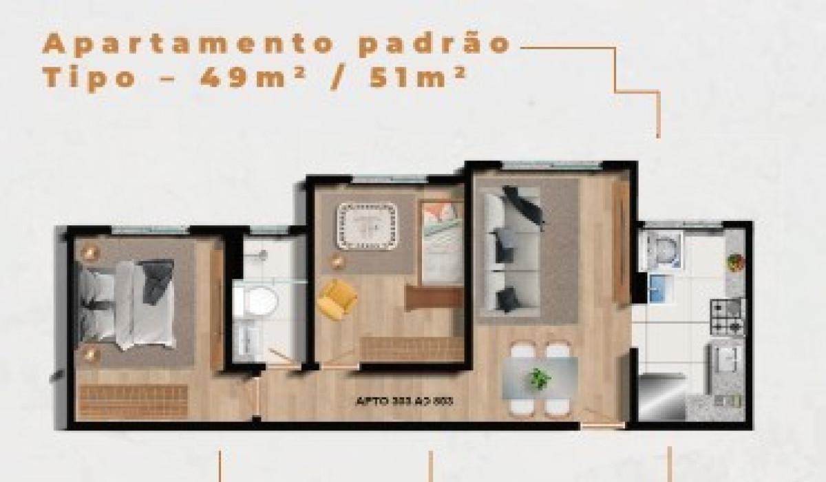 Cobertura, Gameleira, 2 Quartos, 1 Vaga, 1 Suíte