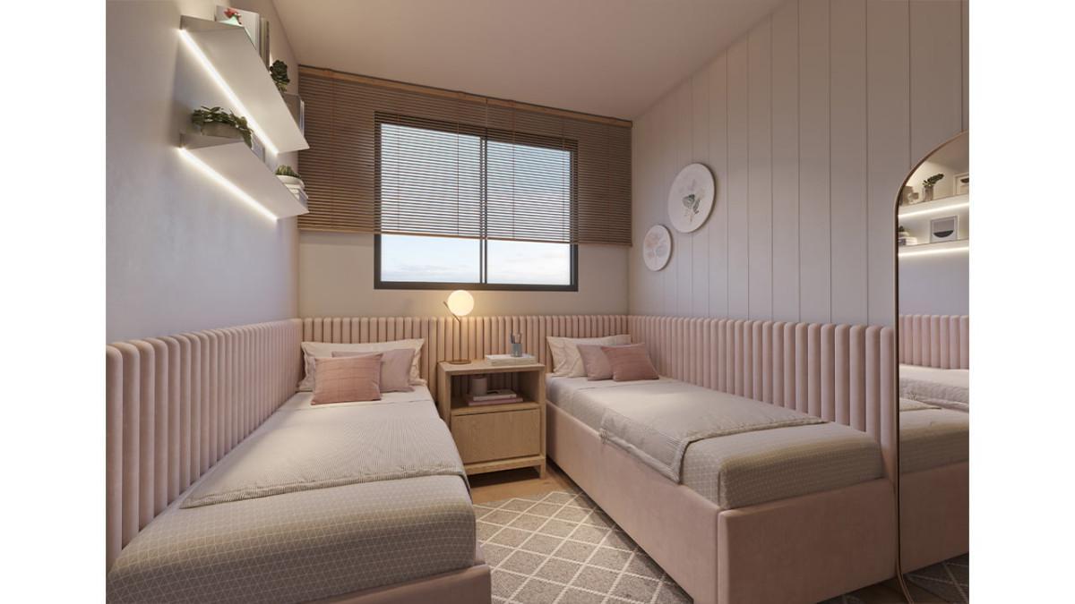 Apartamento, Bandeirantes (pampulha), 2 Quartos, 2 Vagas, 1 Suíte